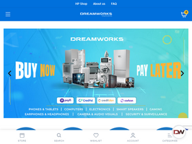 'dreamworksdirect.com' screenshot