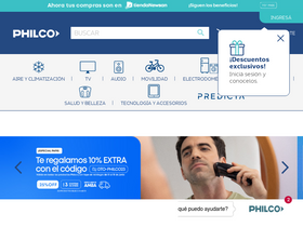 'philco.com.ar' screenshot