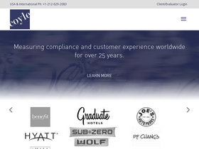 'coylehospitality.com' screenshot