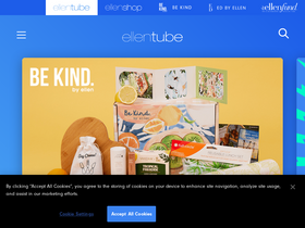 'ellentube.com' screenshot