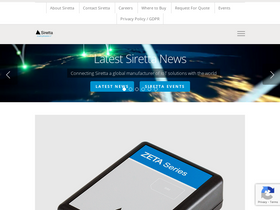 'siretta.com' screenshot