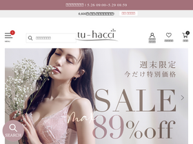 'tu-hacci.co.jp' screenshot
