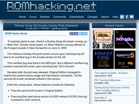 'romhacking.net' screenshot