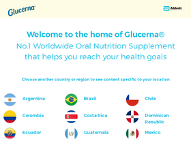 'glucerna.abbott' screenshot