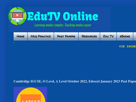 'edutvonline.com' screenshot