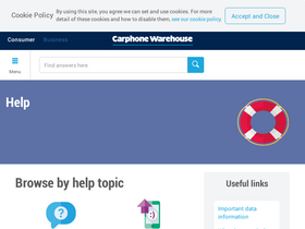 selfhelp.carphonewarehouse.com