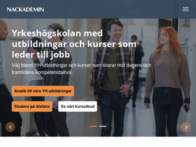 'nackademin.se' screenshot