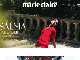 'marieclairearabia.com' screenshot