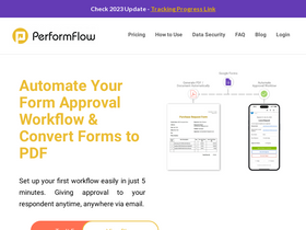 'performflow.com' screenshot