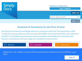 'simply-docs.co.uk' screenshot