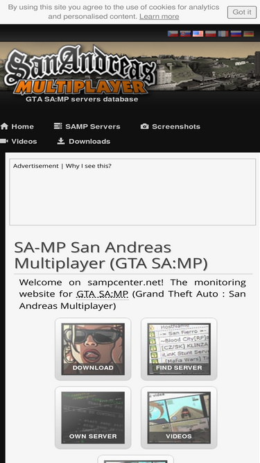 GTA SAMP, SAMP server monitoring