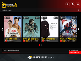 'hdfilmizle.in' screenshot