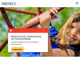 'brookespublishing.com' screenshot