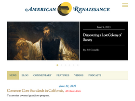 'amren.com' screenshot