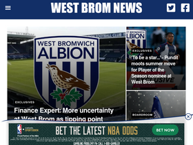 'westbromnews.co.uk' screenshot