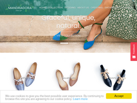 mandragoradesign.com homepage screenshot