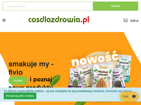 'cosdlazdrowia.pl' screenshot