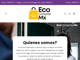 ecocomprasmx.com homepage screenshot