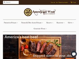 awbeef.com homepage screenshot