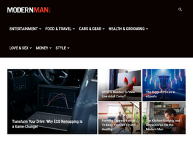 'modernman.com' screenshot