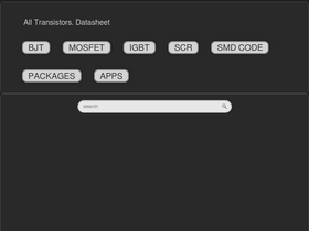 'alltransistors.com' screenshot