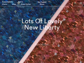 'wearethefabricstore.com' screenshot