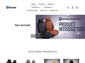 aegiscover.com homepage screenshot