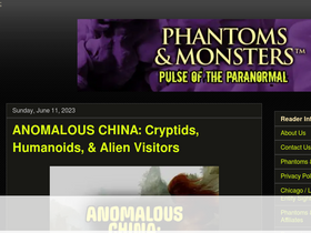 'phantomsandmonsters.com' screenshot