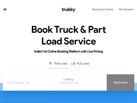 'trukky.com' screenshot