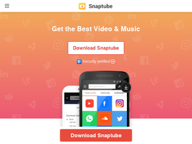 'snaptubead.com' screenshot