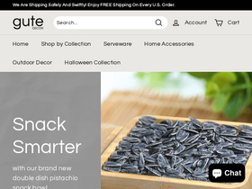 Gute Decor website screenshot