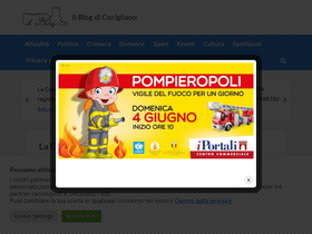 'coriglianocalabro.it' screenshot
