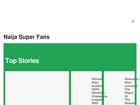 'naijasuperfans.com' screenshot
