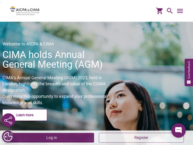 'aicpa-cima.com' screenshot