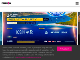 'entrio.hr' screenshot
