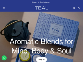 TealTea website screenshot