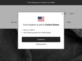 'velourgarments.eu' screenshot