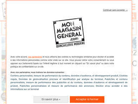 'monmagasingeneral.com' screenshot