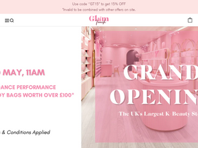 'glamtouch.co.uk' screenshot