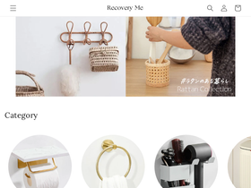 recovery-me.shop homepage screenshot