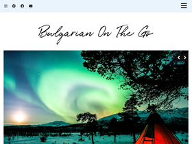 'bulgarianonthego.blog' screenshot