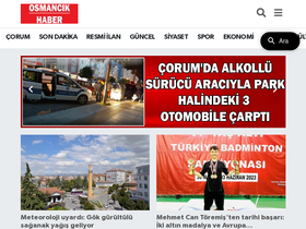 'osmancikhaber.com.tr' screenshot