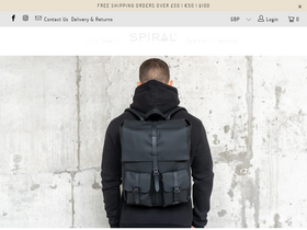 spiraluk.com homepage screenshot