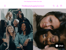 thebeautysupplyconnect.com homepage screenshot