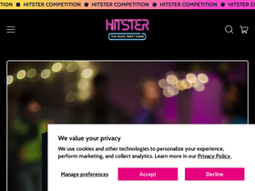 Hitster UK website screenshot