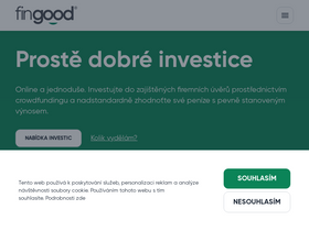 'fingood.cz' screenshot