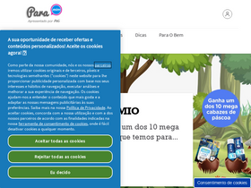 'paramim.com.pt' screenshot