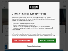 'bilsportmc.se' screenshot