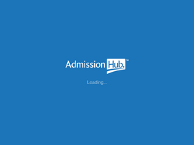 'admissionhub.com' screenshot