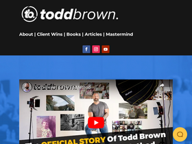 'toddbrown.me' screenshot